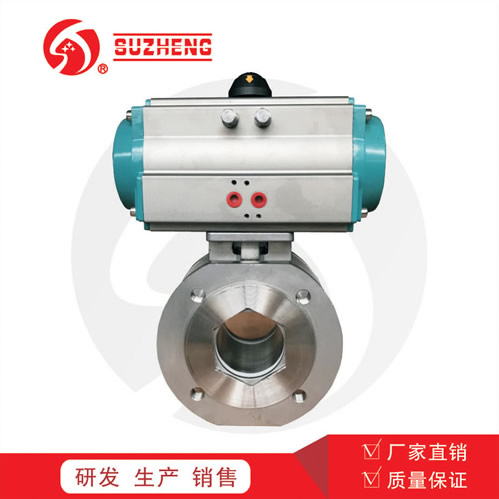 氣動(dong)薄形法蘭球(qiu)閥