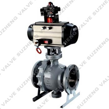 氣動固定式球(qiú)閥